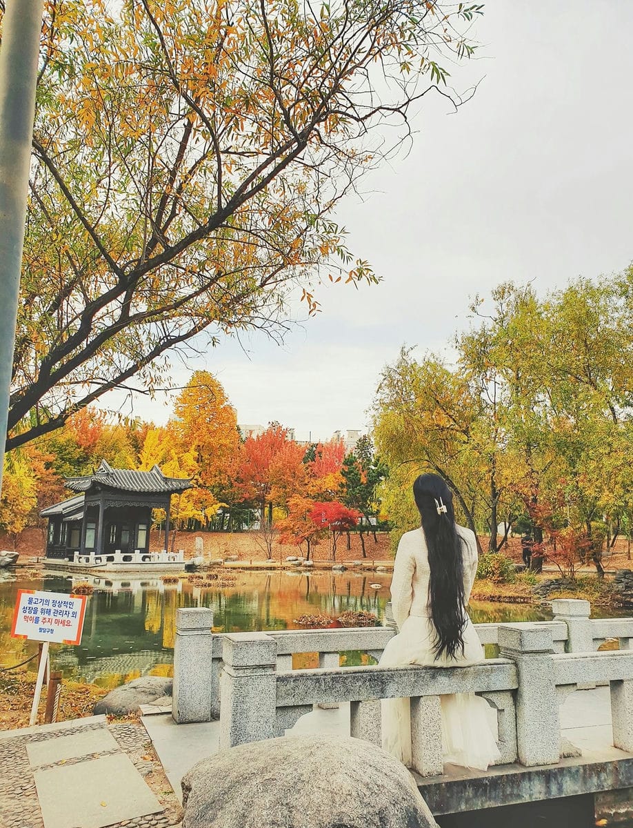 Wolhwawon, Khu vườn phong cách Trung Quốc