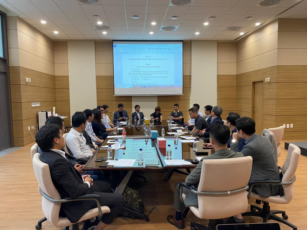 Thư mời tham dự buổi chia sẻ và giao lưu giữa các doanh nghiệp Việt Nam tại Hàn Quốc